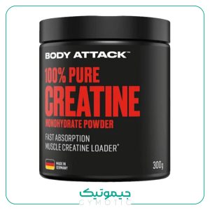 کراتین مونوهیدرات بادی اتک